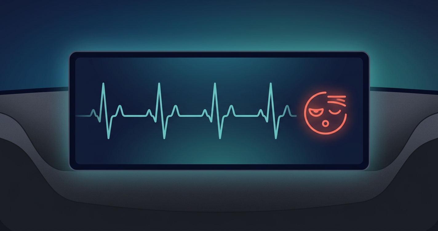 What if your car's screen could warn you about fatigue before a long trip?